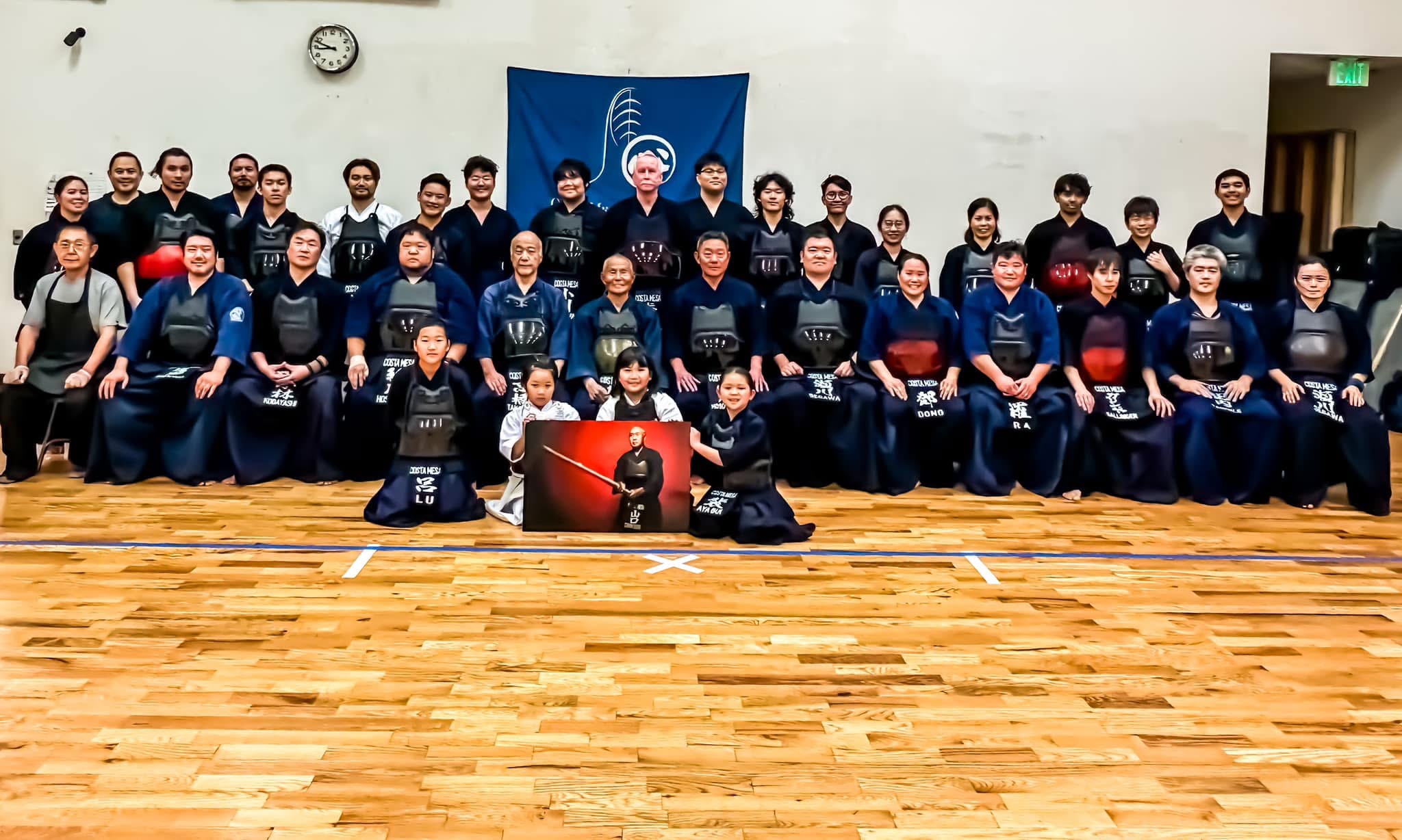 Kendo practice